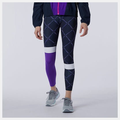 Women New Balance Fast Flight Printed Tight