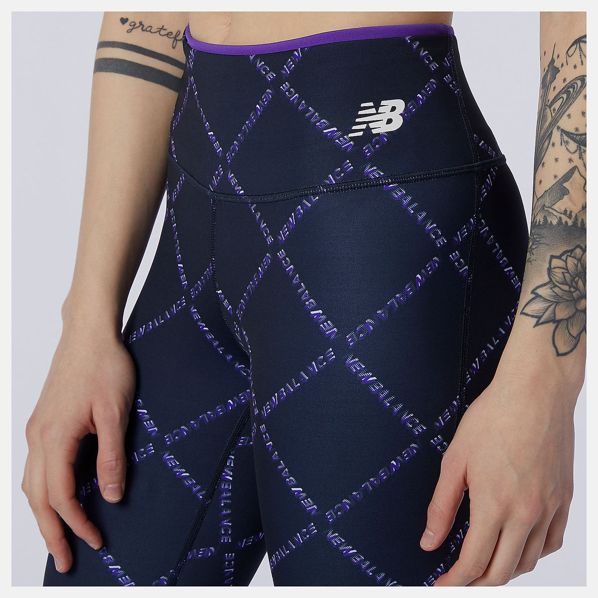Women New Balance Fast Flight Printed Tight