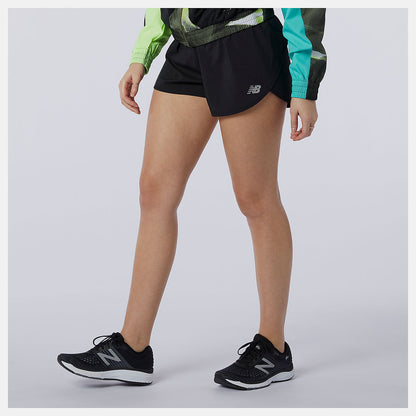 Women New Balance Accelerate Short 2.5 Inch