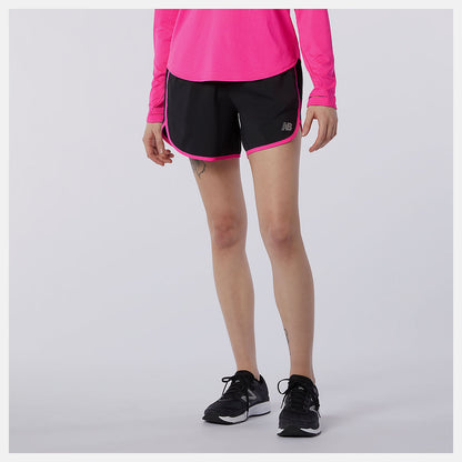Women New Balance Accelerate Short 5 Inch