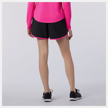 Women New Balance Accelerate Short 5 Inch