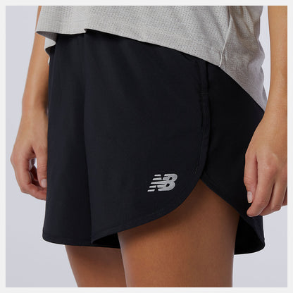 Women New Balance Accelerate Short 5 Inch