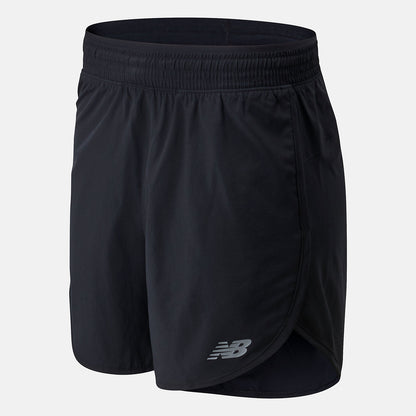Women New Balance Accelerate Short 5 Inch
