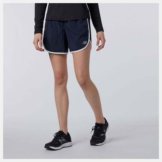 Women New Balance Accelerate Short 5 Inch