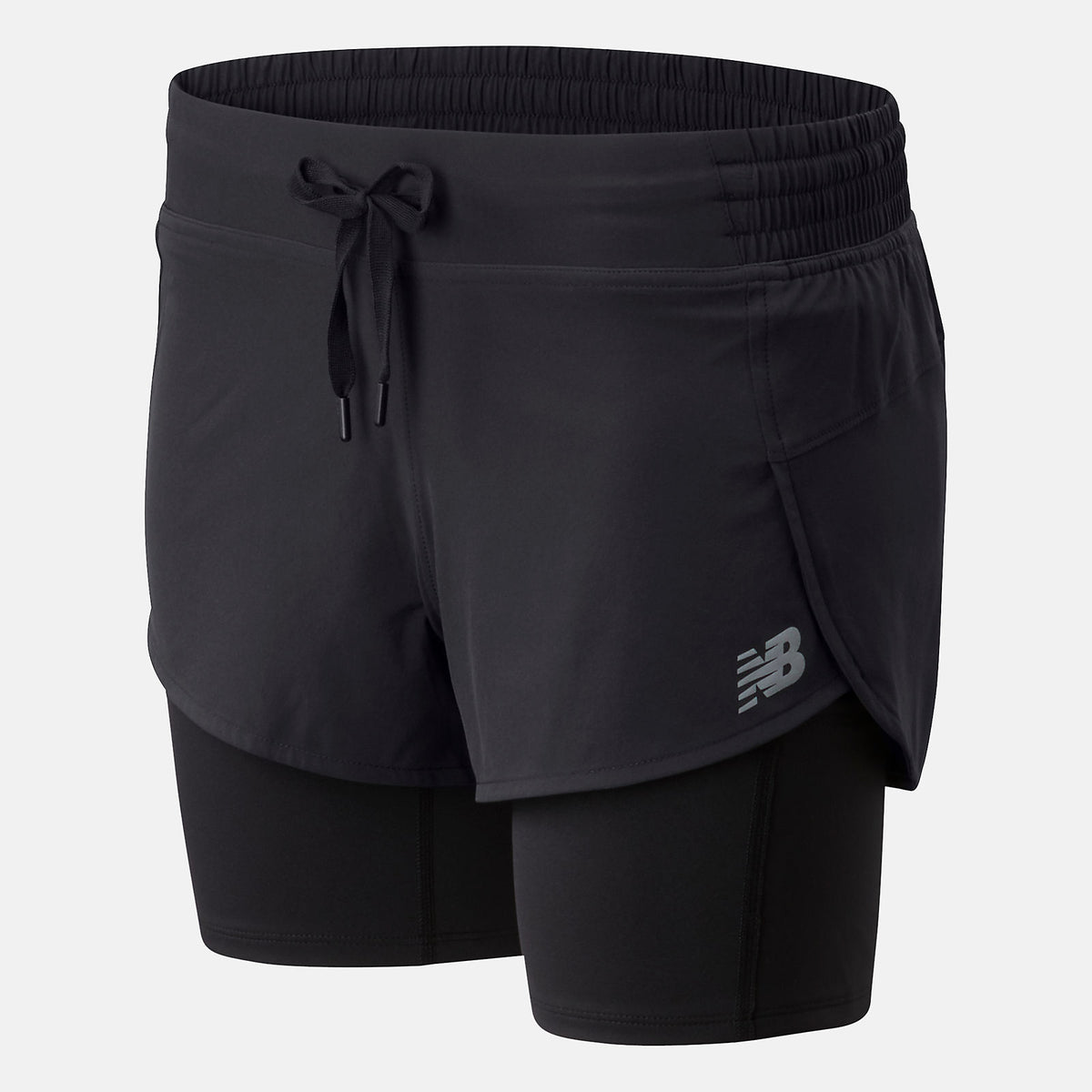 Women New Balance Impact Run 2 In 1 Short