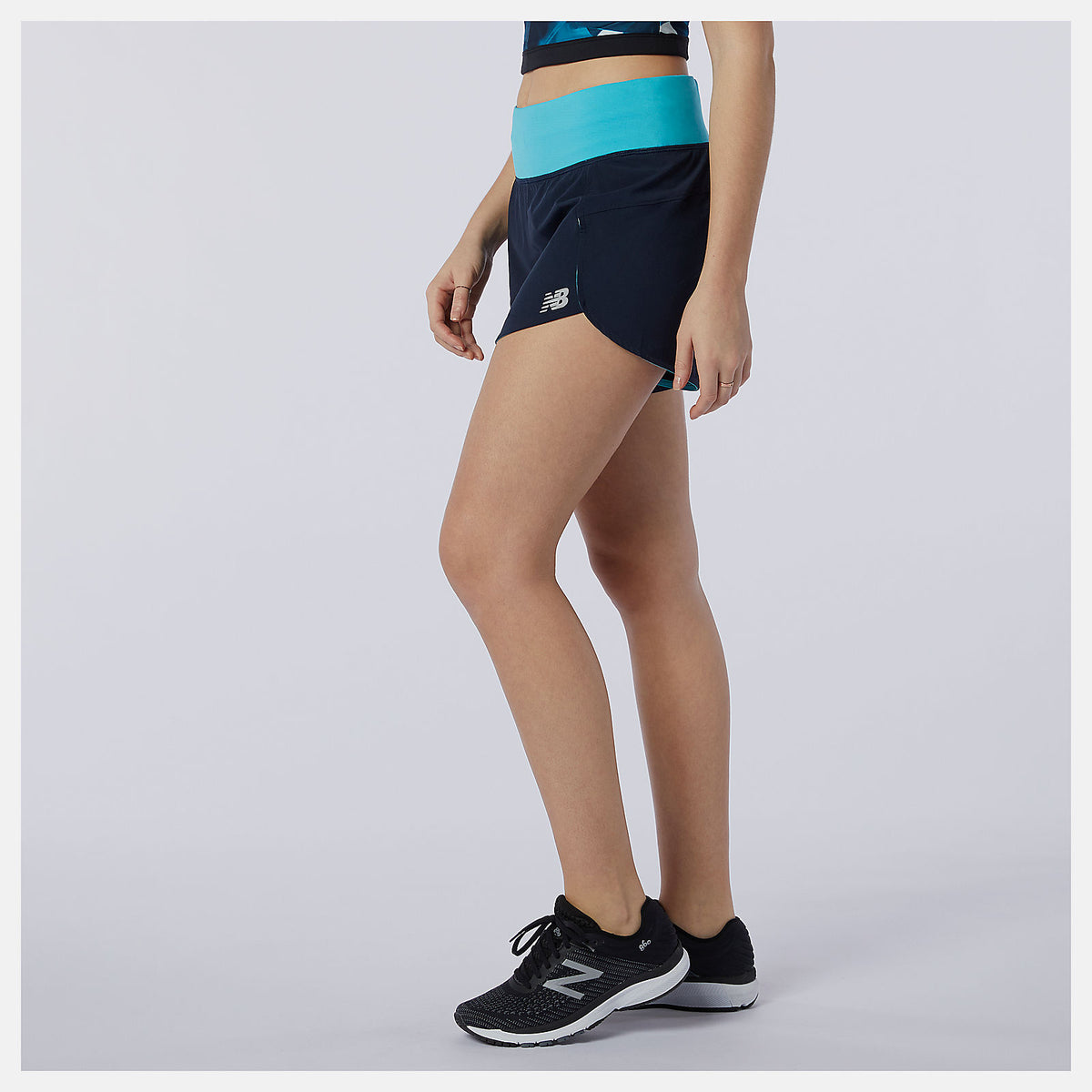 Women New Balance Impact Run Short 5 Inch