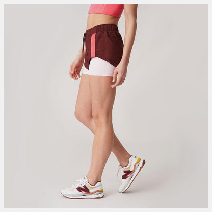 Women New Balance Bandier Woven tech Short