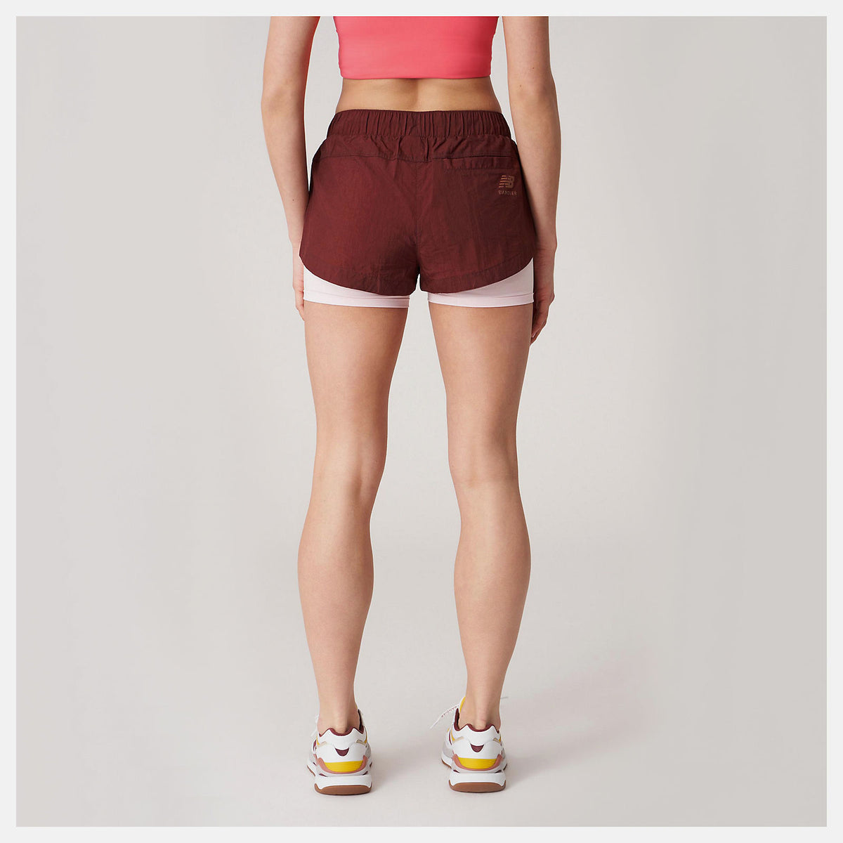Women New Balance Bandier Woven tech Short