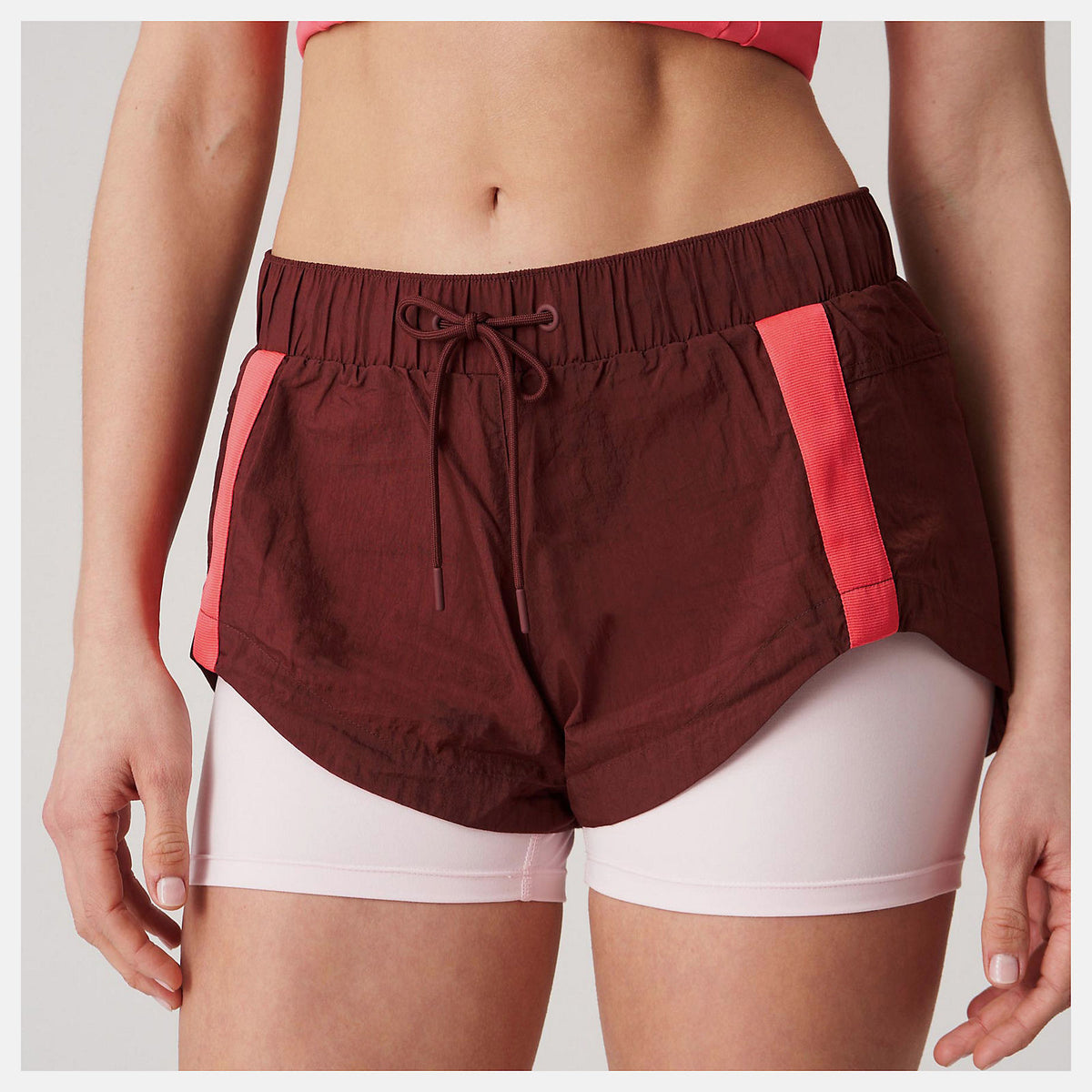 Women New Balance Bandier Woven tech Short