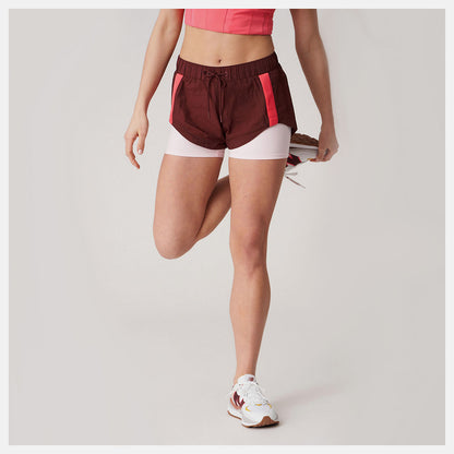 Women New Balance Bandier Woven tech Short