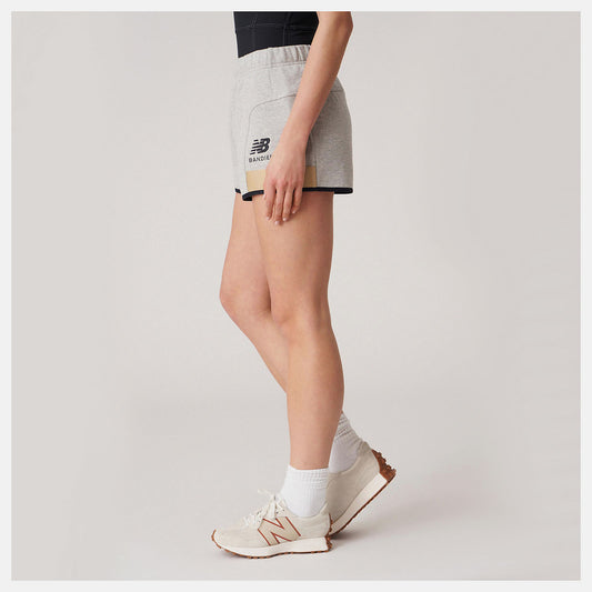 Women New Balance Bandier Fleece Short