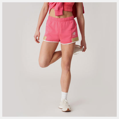Women New Balance Bandier Fleece Short