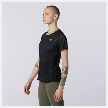 Women New Balance Impact Run Short Sleeve