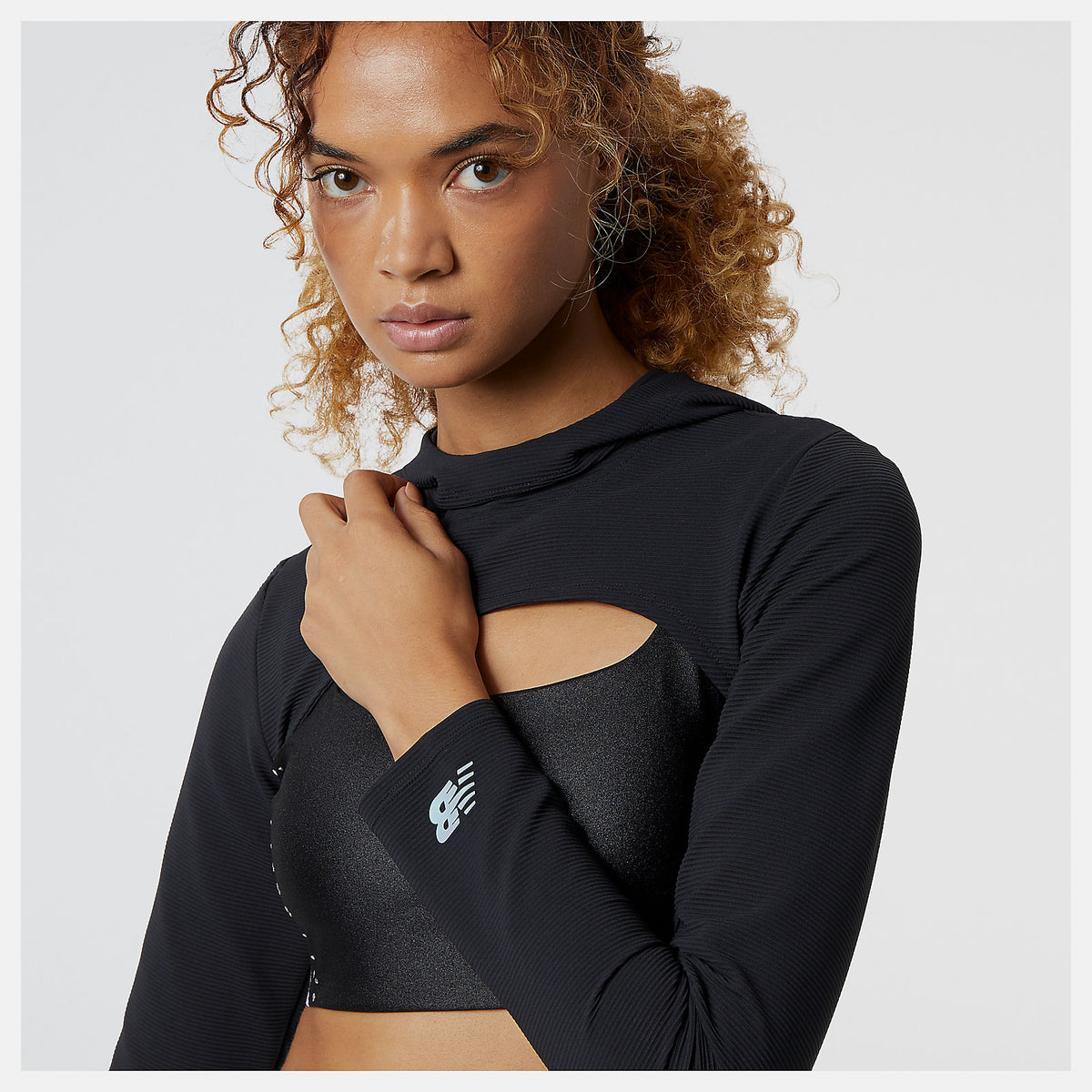 Women New Balance Syd Hooded Shrug