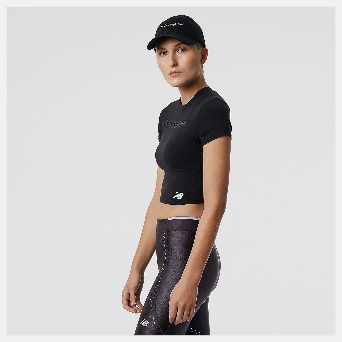 Women New Balance Syd Crop Tee