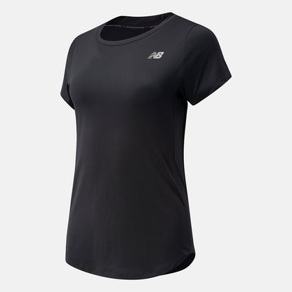 Women New Balance Accelerate Short Sleeve