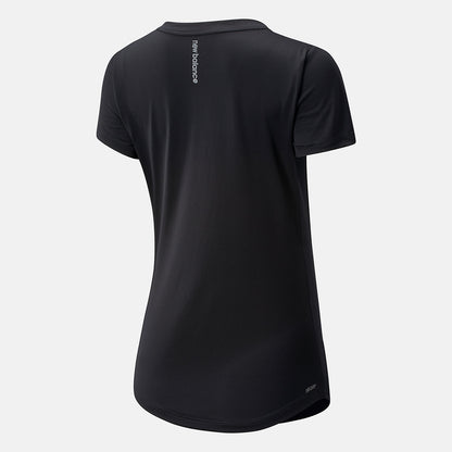 Women New Balance Accelerate Short Sleeve
