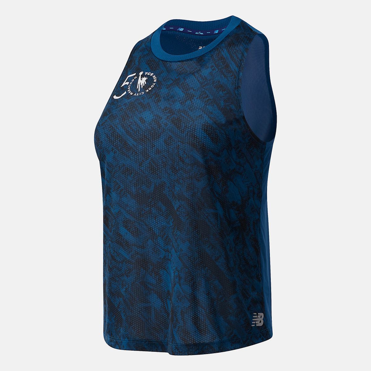 Women New Balance NYC Marathon Printed Impact Run Fashion Tank