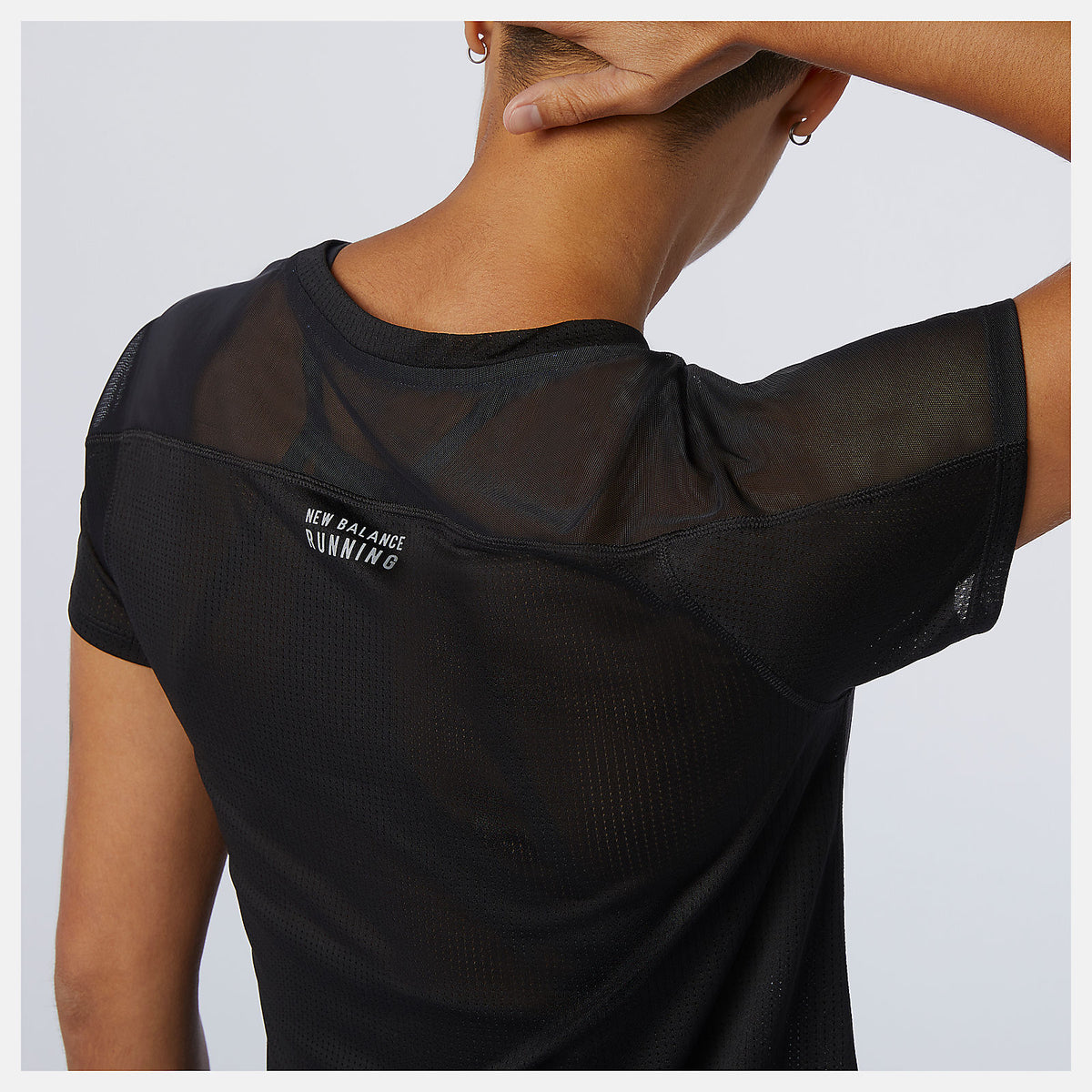 Women New Balance NYC Marathon Impact Run Short Sleeve