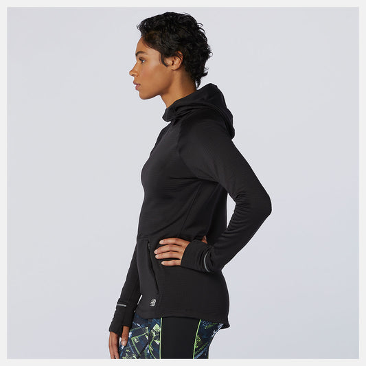 Women New Balance NB Heat Grid Hoodie