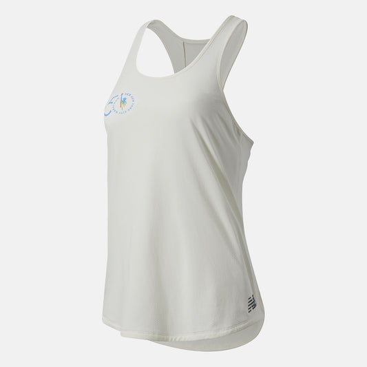 Women New Balance NYC Marathon Q Speed Fuel Jacquard Tank