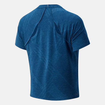 Women New Balance NYC Marathon Q Speed Fuel Jacquard Short Sleeve