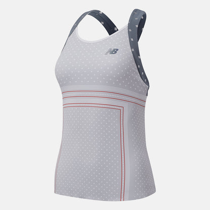 Women New Balance Printed Tournament Tank