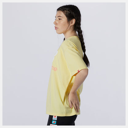 Women New Balance NB Essentials Stacked Logo Tee