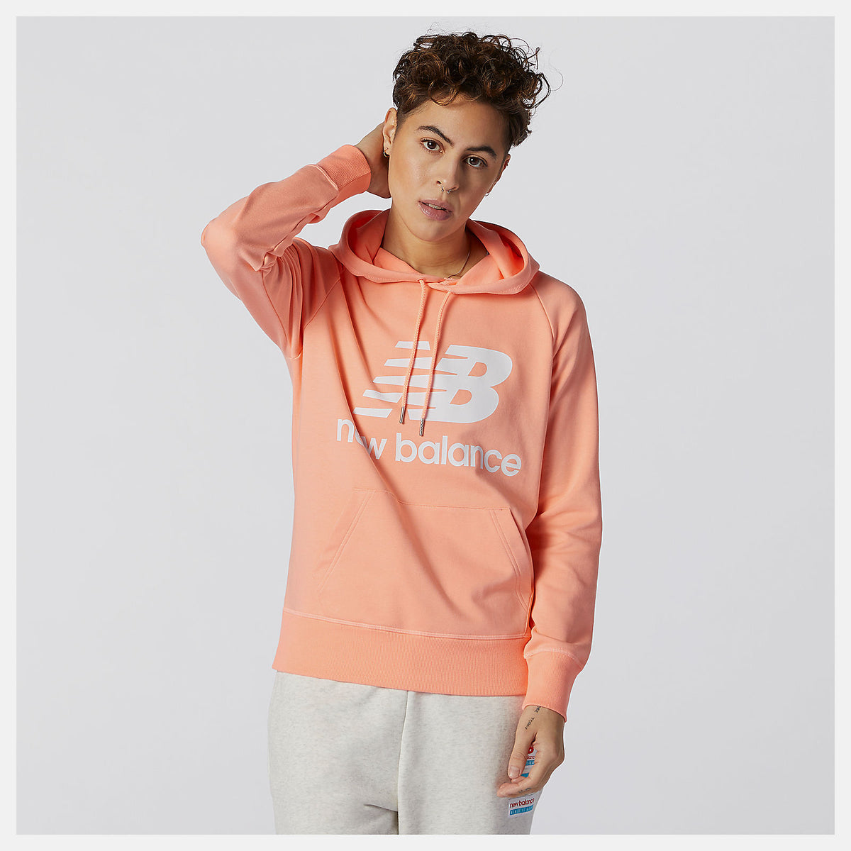 Women New Balance NB Essentials Pullover Hoodie