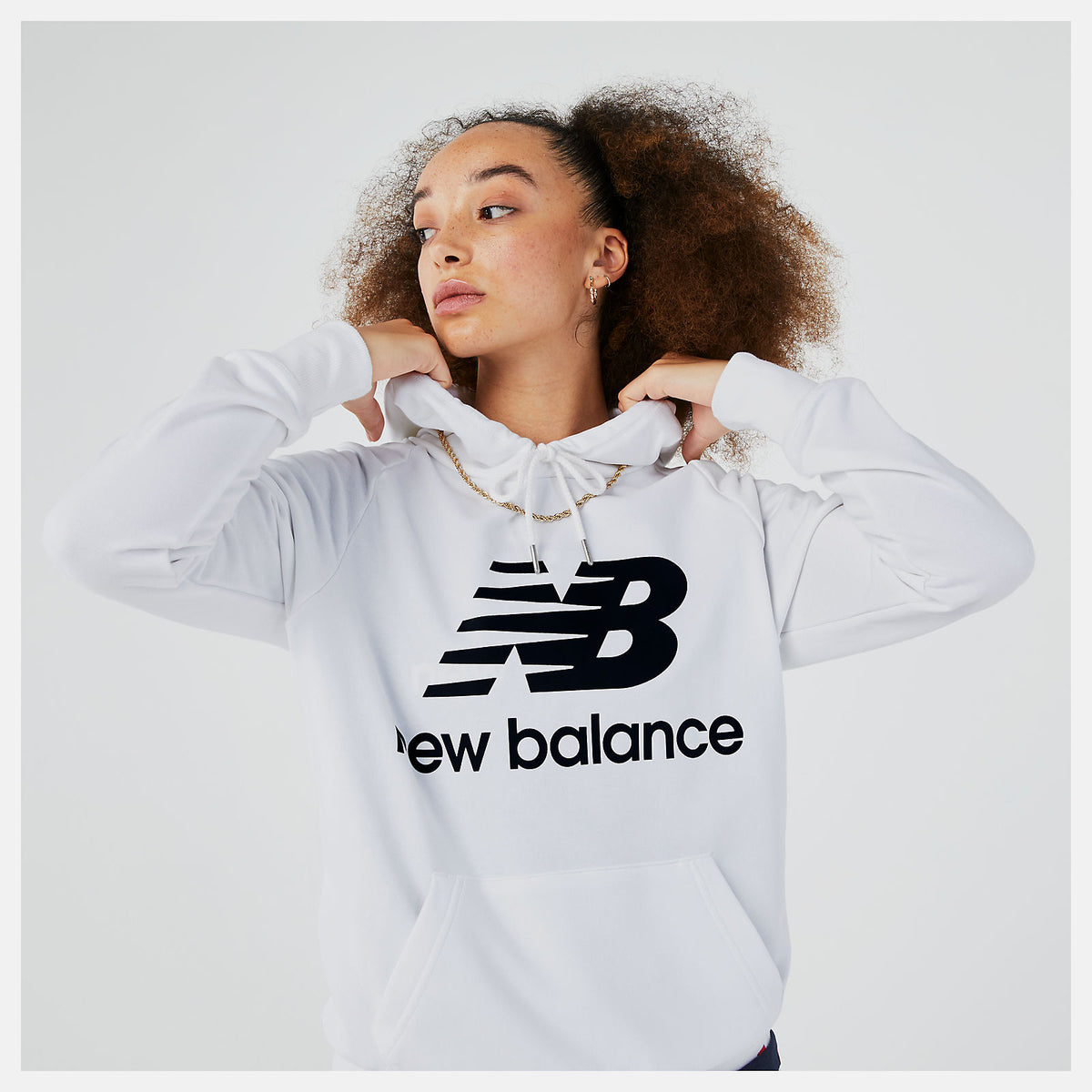 Women New Balance NB Essentials Pullover Hoodie