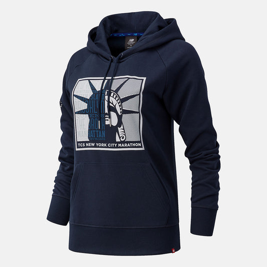 Women New Balance NYC Marathon Essentials Pullover Hoodie
