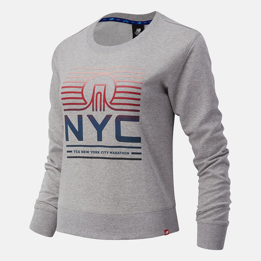 Women New Balance NYC Marathon Essentials Crew