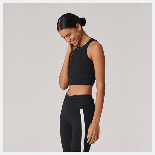 Women New Balance Bandier Corset Tank