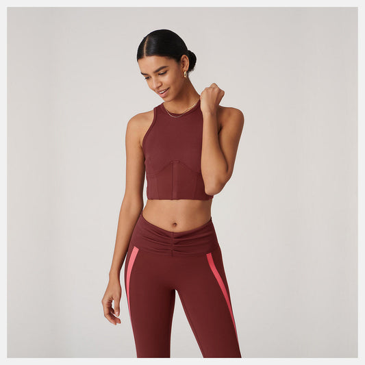 Women New Balance Bandier Corset Tank