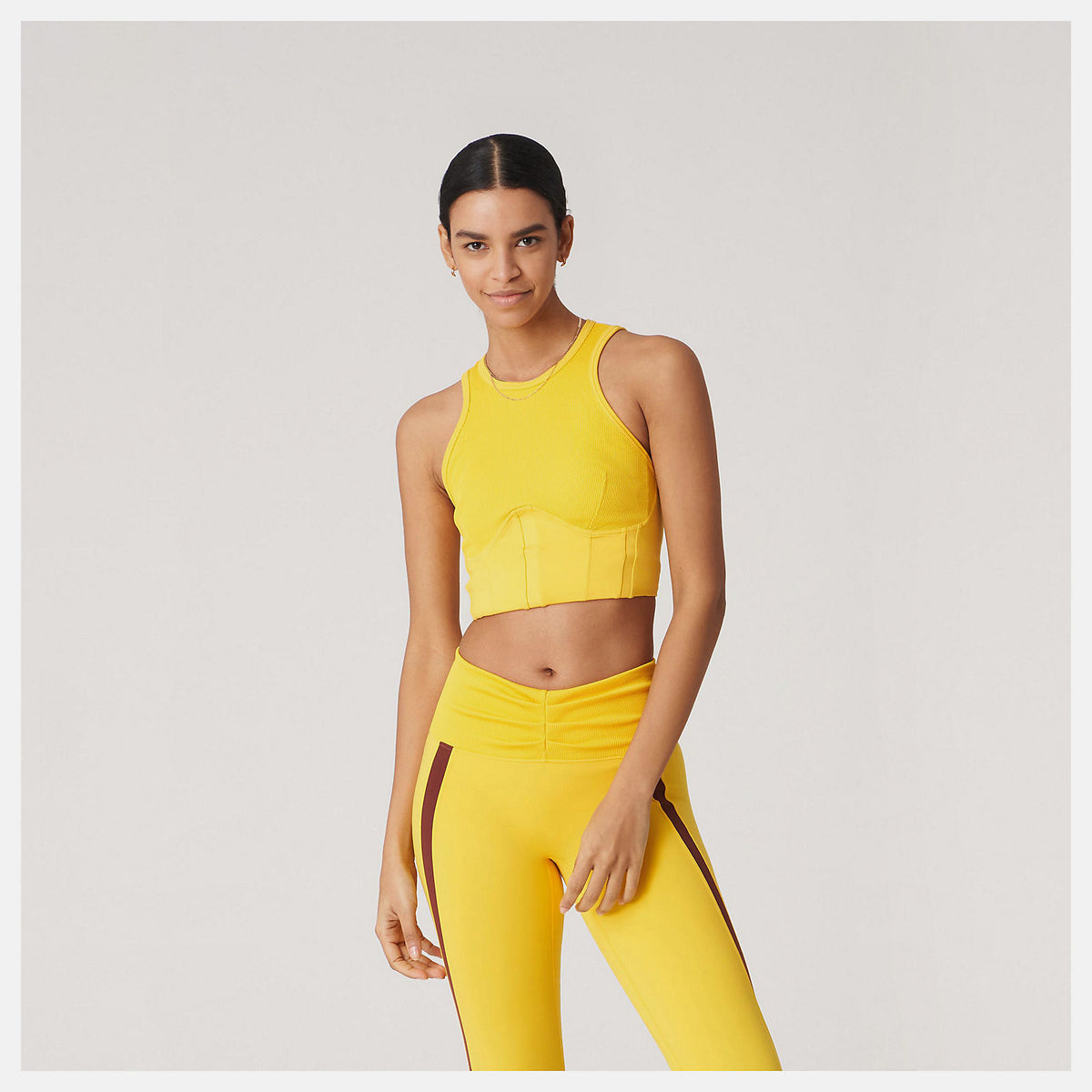 Women New Balance Bandier Corset Tank