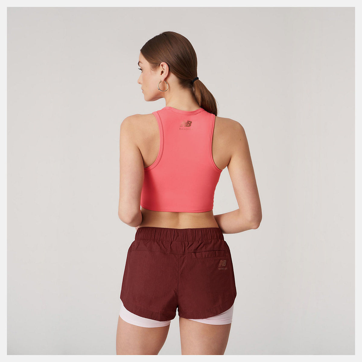 Women New Balance Bandier Corset Tank