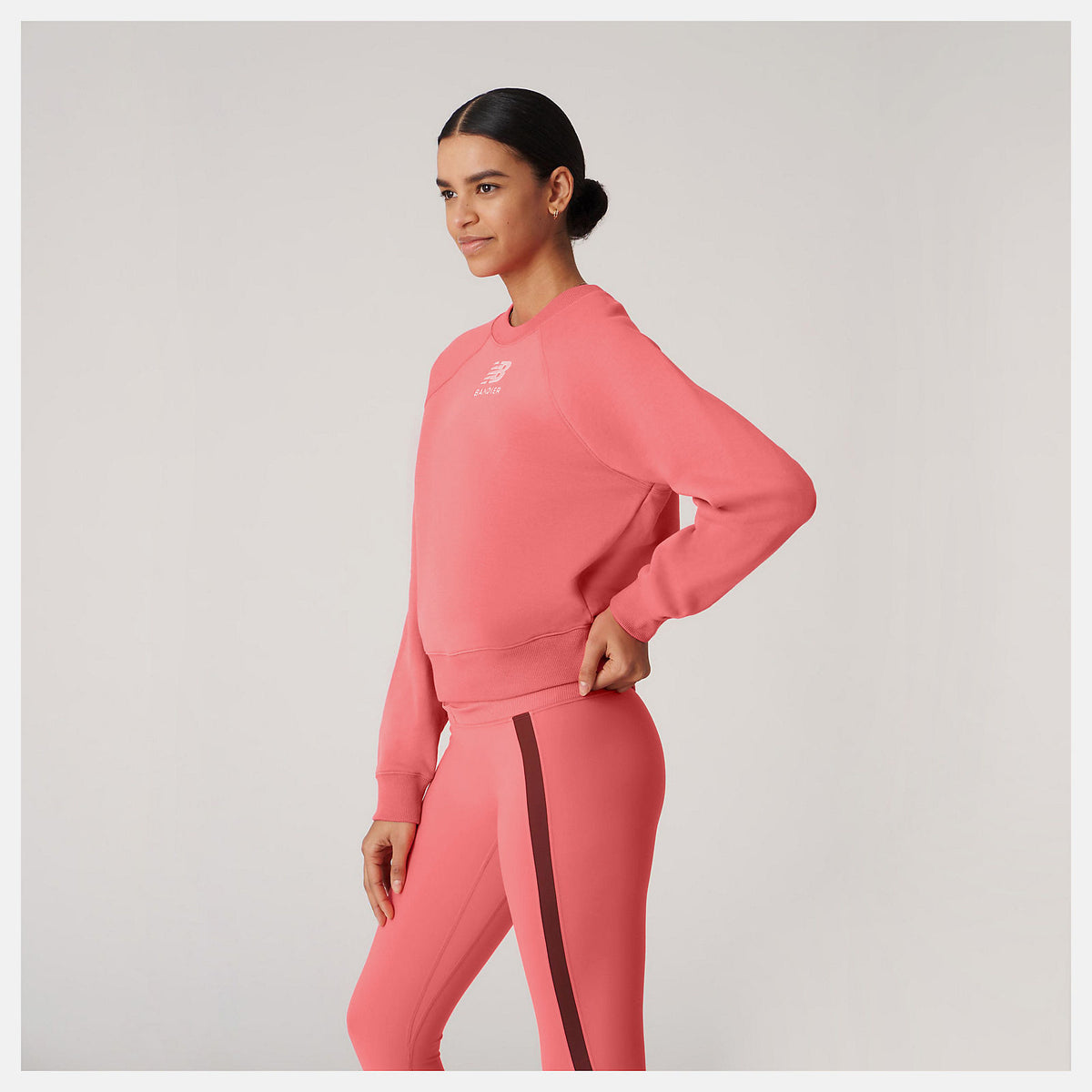 Women New Balance Bandier Fleece Crew
