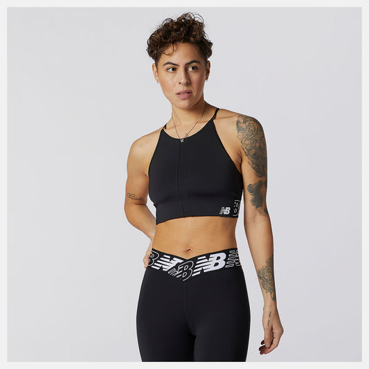 Women New Balance Relentless Crop Top