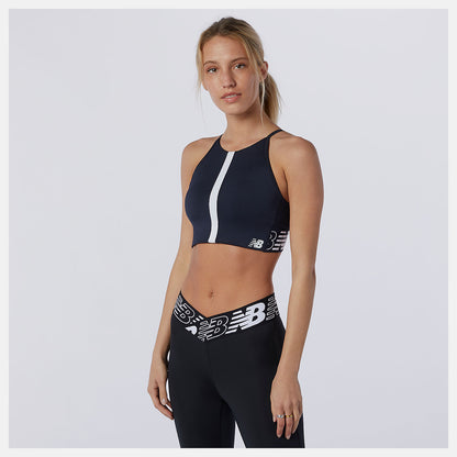 Women New Balance Relentless Crop Top