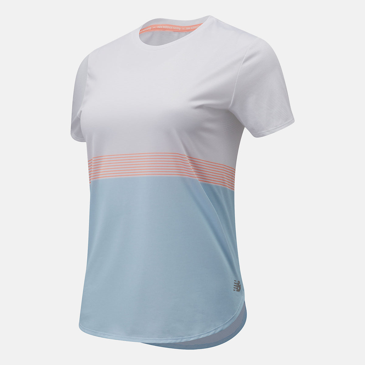 Women New Balance Printed Accelerate Short Sleeve