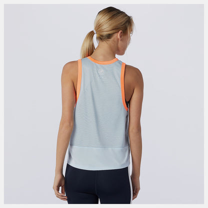 Women New Balance Printed Fast Flight Tank
