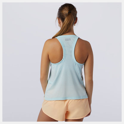 Women New Balance Printed Impact Run Hybrid Tank