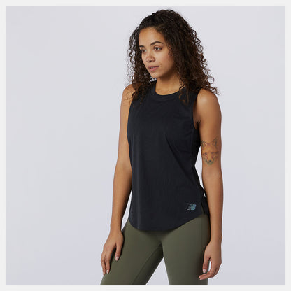 Women New Balance Q Speed Fuel Jacquard Tank
