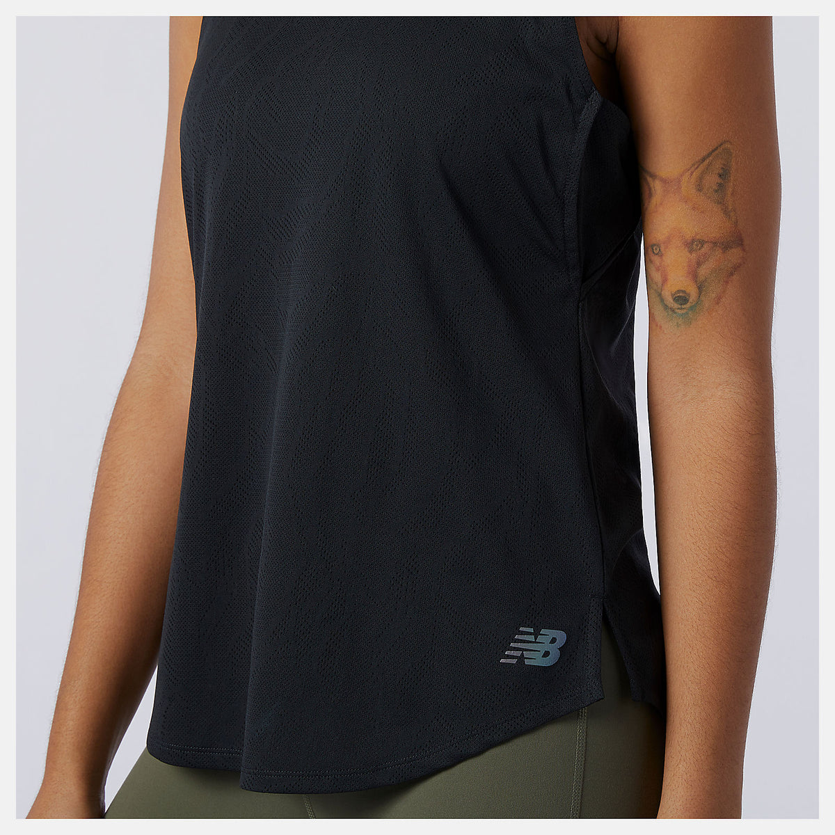 Women New Balance Q Speed Fuel Jacquard Tank