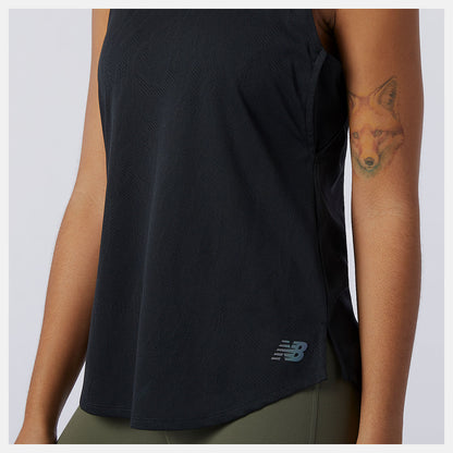Women New Balance Q Speed Fuel Jacquard Tank