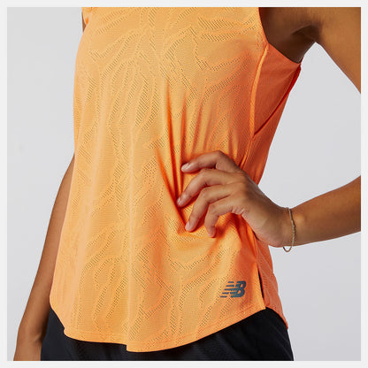 Women New Balance Q Speed Fuel Jacquard Tank