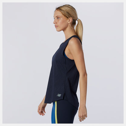 Women New Balance Q Speed Fuel Jacquard Tank