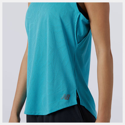 Women New Balance Q Speed Fuel Jacquard Tank