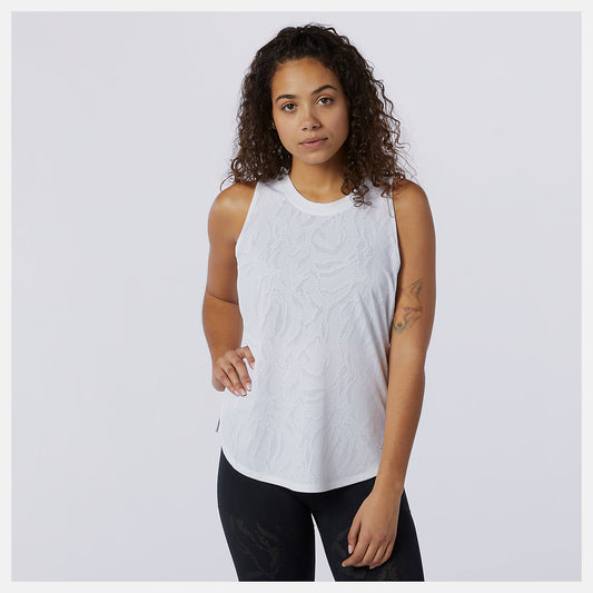 Women New Balance Q Speed Fuel Jacquard Tank