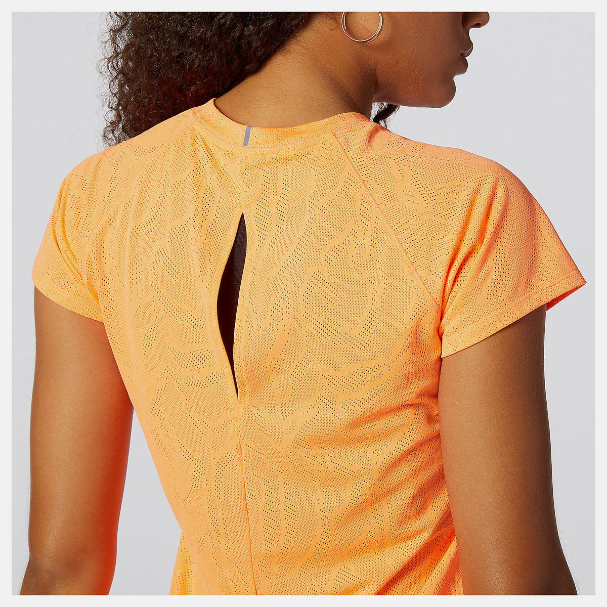 Women New Balance Q Speed Fuel Jacquard Short Sleeve
